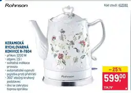 Makro Keramická rychlovarná konvice R-7804 nabídka