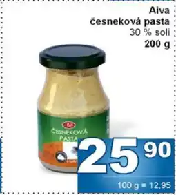 Jip Aiva česneková pasta nabídka