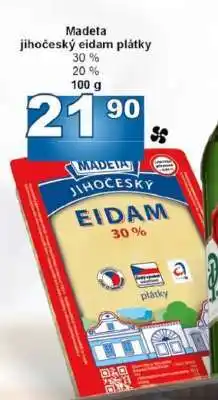 Jip Madeta Jihočeský Eidam plátky nabídka