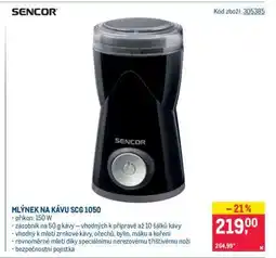 Makro Mlýnek na kávu SCG 1050 nabídka