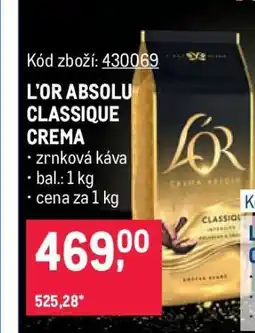 Makro L'Or Absolu Classique Crema nabídka