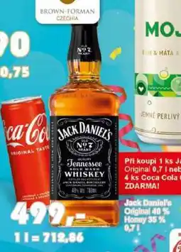 Jip Jack Daniel‘s nabídka