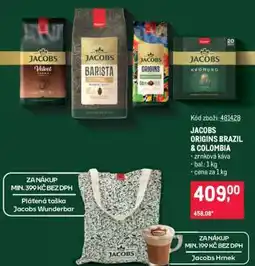 Makro JACOBS ORIGINS BRAZIL & COLOMBIA nabídka