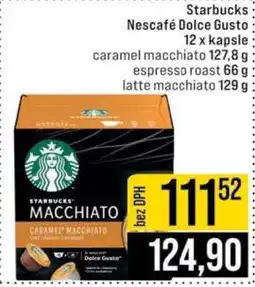 Jip Starbucks Nescafé Dolce Gusto nabídka