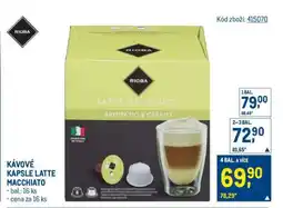 Makro KÁVOVÉ KAPSLE LATTE MACCHIATO nabídka