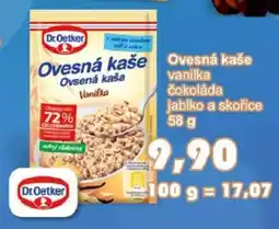 Jip Ovesná kaše nabídka