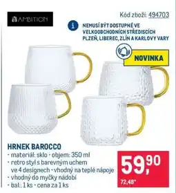 Makro HRNEK BAROCCO nabídka