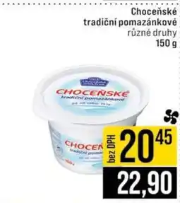 Jip Choceňské tradiční pomazánkové nabídka