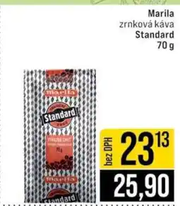 Jip Marila zrnková káva Standard nabídka