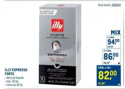 Makro ILLY ESPRESSO FORTE nabídka