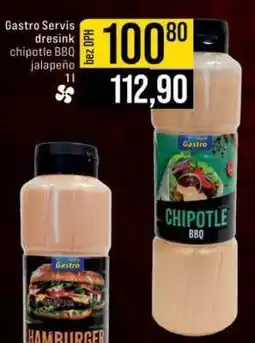 Jip Gastro Servis dresink chipotle BBQ jalapeño nabídka