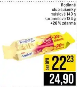 Jip Rodinné Club sušenky nabídka