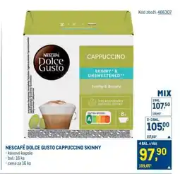 Makro NESCAFÉ DOLCE GUSTO CAPPUCCINO SKINNY nabídka