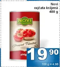 Jip Novi Rajčata krájená nabídka