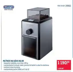 Makro Mlýnek na kávu KG 89 nabídka