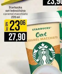 Jip Starbucks oat ledová káva caramel macchiato 220 ml nabídka