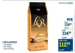 Makro L’OR CLASSIQUE nabídka