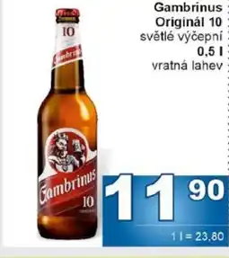 Jip Gambrinus Originál 10 nabídka