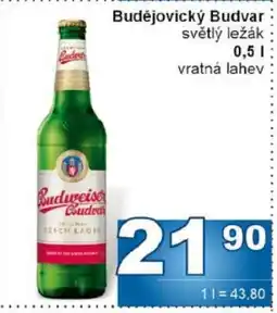 Jip Budějovický Budvar nabídka