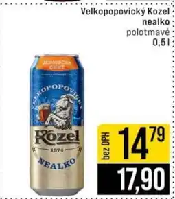 Jip Velkopopovický Kozel nealko nabídka