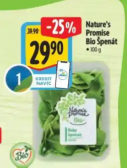 Albert Nature's Promise Bio Špenát nabídka
