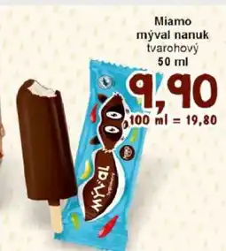 Jip Miamo mýval nanuk tvarohový nabídka