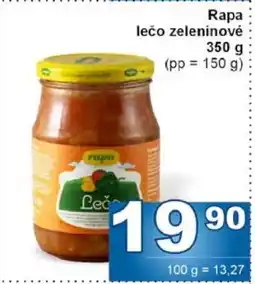 Jip Rapa lečo zeleninové nabídka