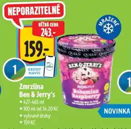 Albert Zmrzlina Ben&Jerry’s nabídka