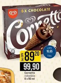 Jip Cornetto čokoláda nabídka