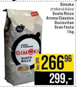 Jip Gimoka zrnková káva nabídka