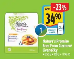 Albert Nature's Promise Free From Cizrnové lívanečky nabídka