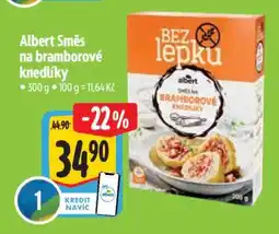 Albert Albert Směs na bramborové knedlíky nabídka