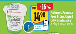 Albert Nature’s Promise Free from Jogurt bílý smetanový nabídka