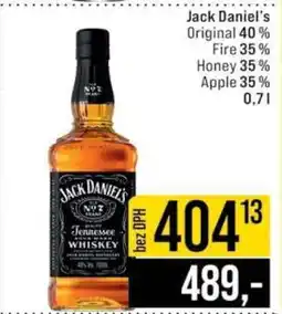 Jip Jack Daniel‘s nabídka
