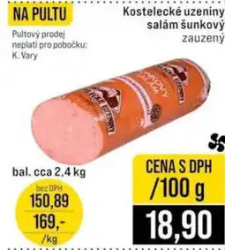 Jip Kostelecké uzeniny salám šunkový zauzený nabídka