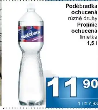 Jip Poděbradka ochucená nabídka