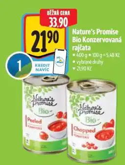 Albert Nature's Promise Bio Konzervovaná rajčata nabídka