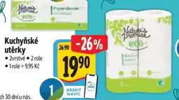 Albert Kuchyňské utěrky Nature's Promise eco nabídka