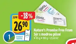 Albert Nature’s Promise Free from Sýr s modrou plísní nabídka