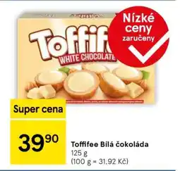 Tesco Toffifee Bílá čokoláda nabídka