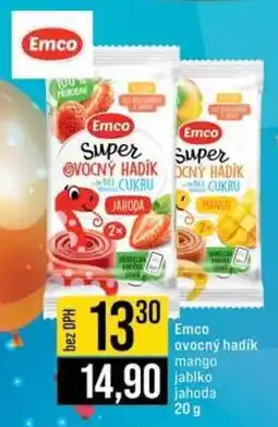 Jip Emco ovocný hadík mango jablko jahoda 20 g nabídka