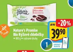 Albert Nature’s Promise Bio Rýžové chlebíčky nabídka