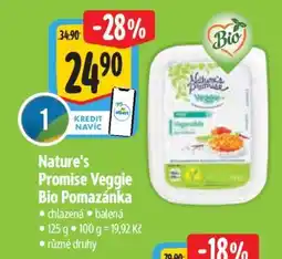 Albert Nature’s Promise Veggie Bio Pomazánka nabídka