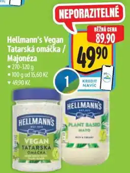Albert Hellmann's Vegan Tatarská omáčka/Majonéza nabídka