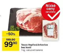 Tesco Tesco Vepřová krkovice bez kosti nabídka