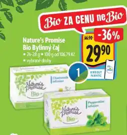 Albert Nature's Promise Bio Bylinný čaj nabídka