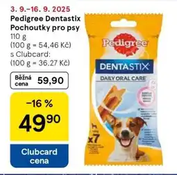Tesco Pedigree DentaStix pochoutky pro psy nabídka