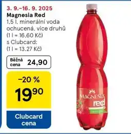 Tesco Magnesia red nabídka