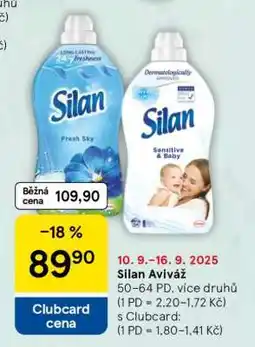 Tesco Silan aviváž nabídka
