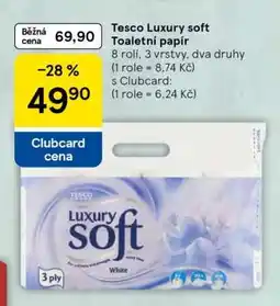 Tesco Tesco Luxury soft Toaletní papír nabídka